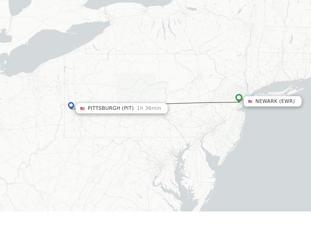 Picture of: Direct (non-stop) flights from New York to Pittsburgh – schedules