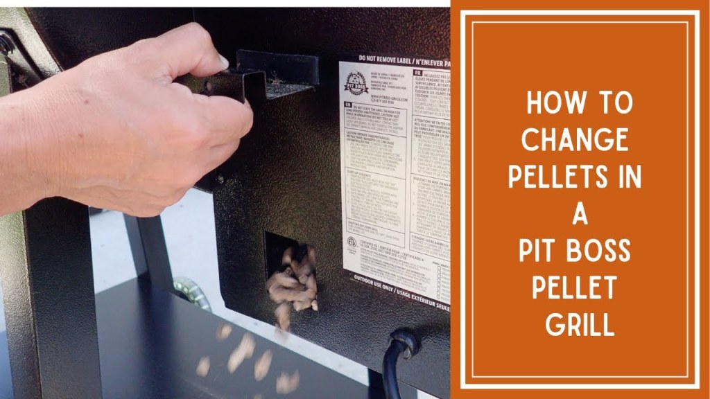Picture of: How To Change The Pellets On A Pit Boss
