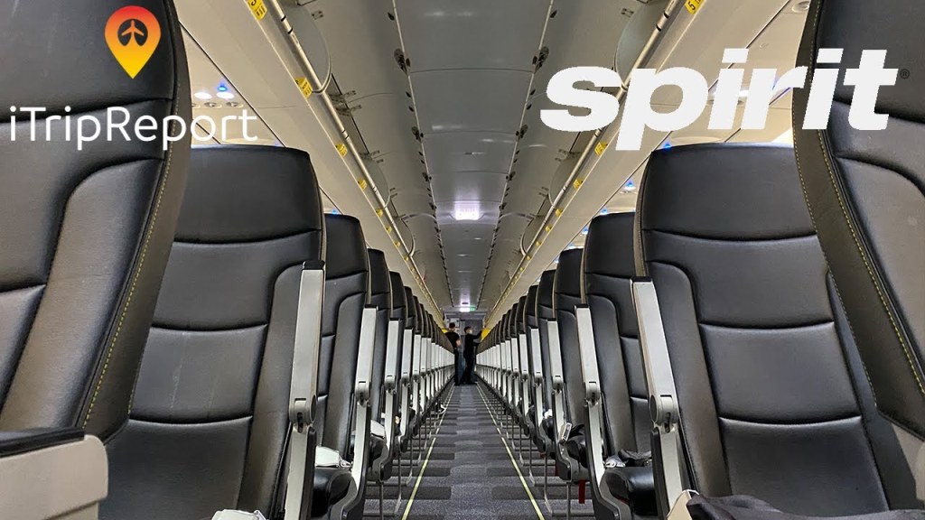 Picture of: NEW INTERIOR Spirit Airlines Aneo Review