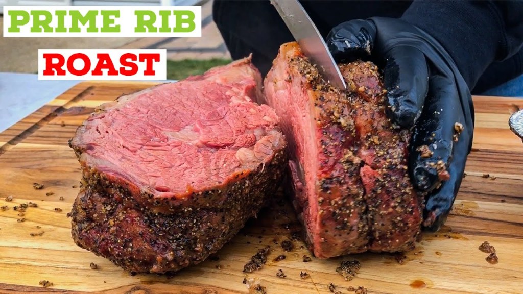 Picture of: Pit Boss Smoked Prime Rib Roast