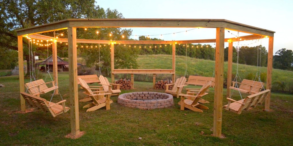 Picture of: This DIY Backyard Pergola Is the Ultimate Summer Hangout Spot
