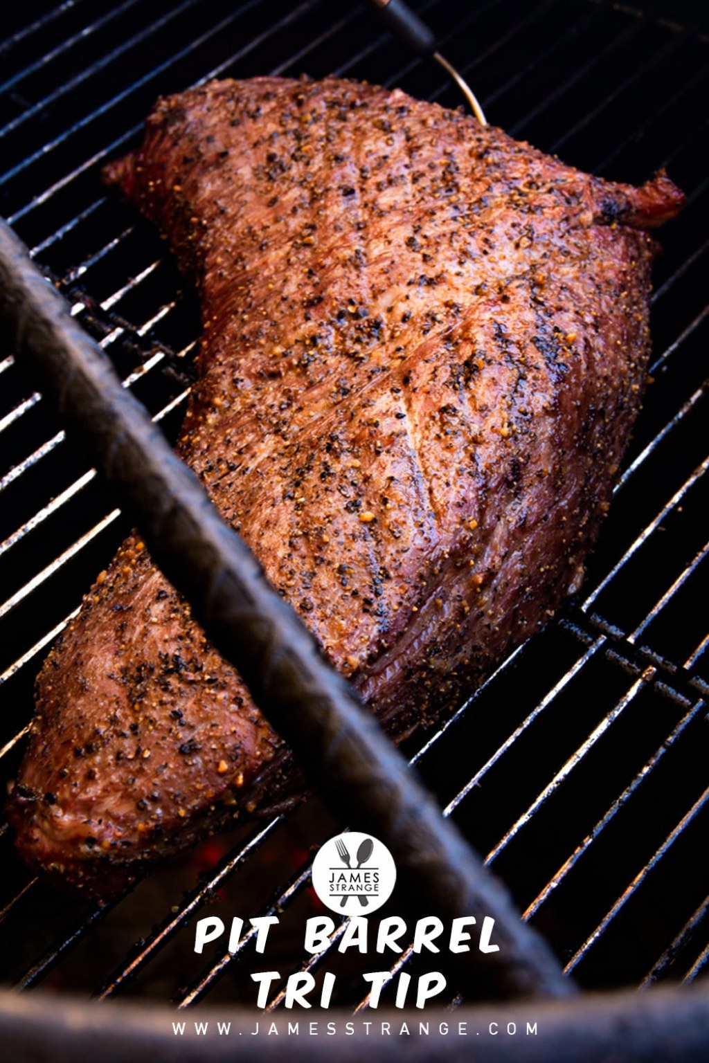 Picture of: Tri-tip smoked in a Pit Barrel Cooker – James Strange
